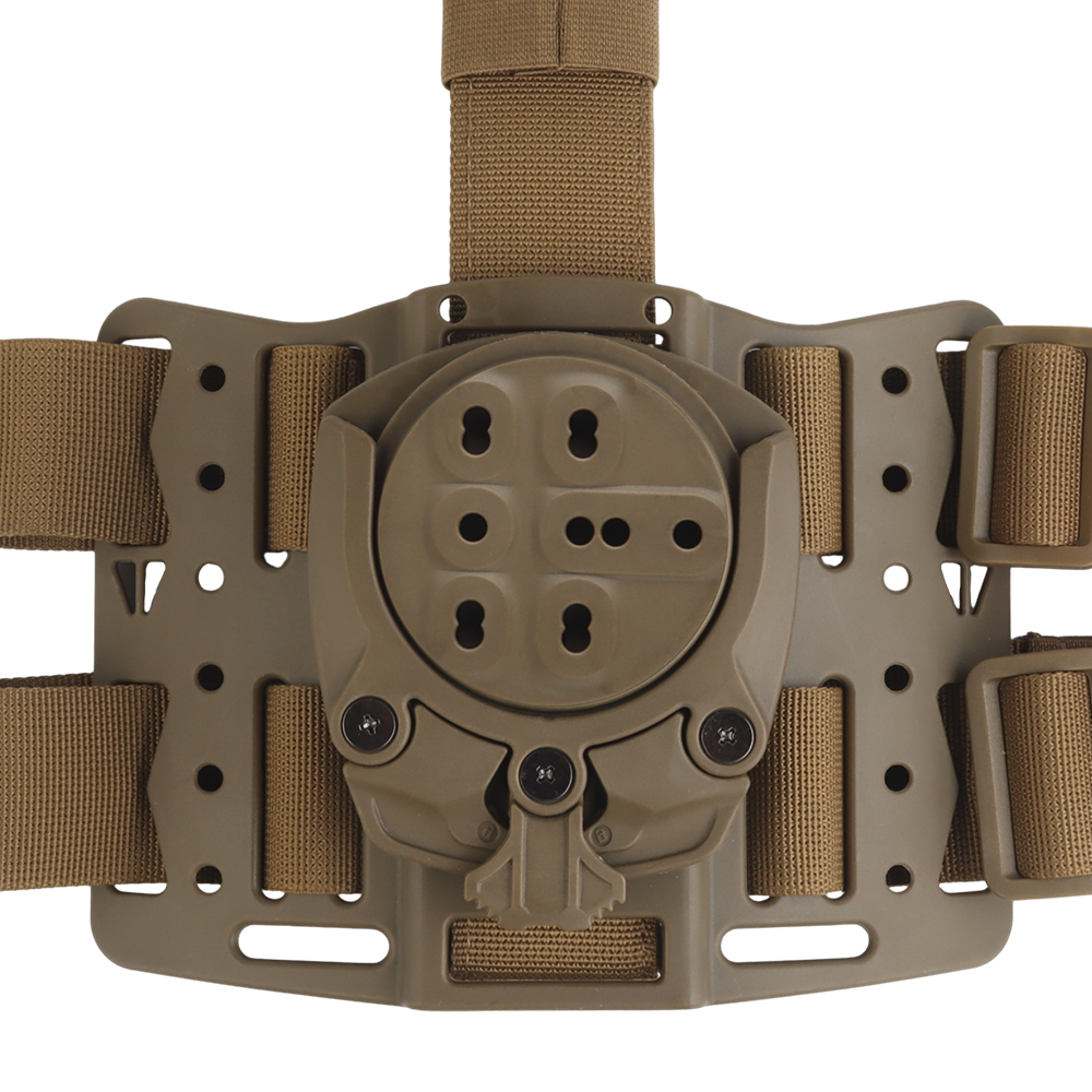 360 degrees free adjustment Angle fast put sleeve base adapter (gaiter) Velcro strap - ortacical