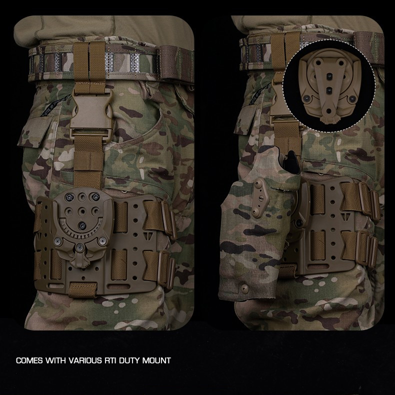 360 degrees free adjustment Angle fast put sleeve base adapter (gaiter) Velcro strap - ortacical