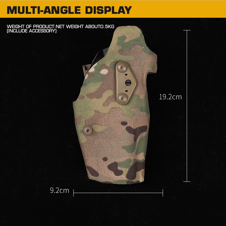 G17 Tactical 0 Quick Pull Kaudura function cloth cover QLS Quick release system belt seal - ortacical