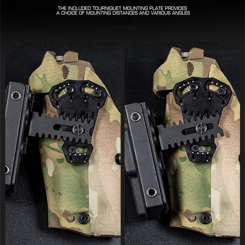 Tactical quick-pull sleeve diagonal adapter Multi-function extension combination adapter - ortacical