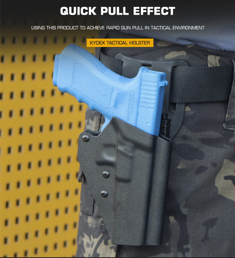 K-plate Glock quick pull sleeve G-34 special quick pull sleeve multiple combination modes - ortacical