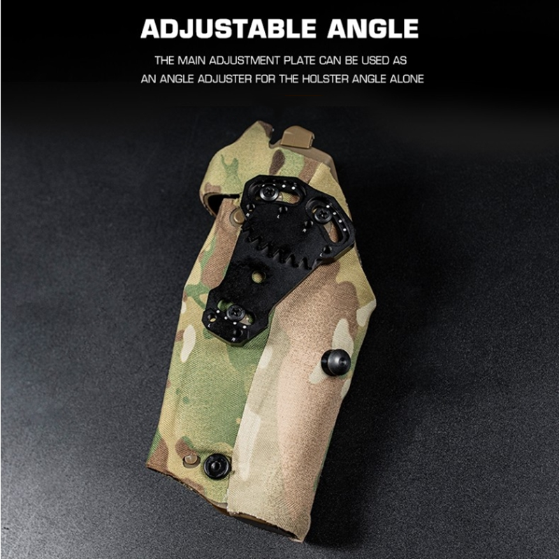 Tactical quick-pull sleeve diagonal adapter Multi-function extension combination adapter - ortacical