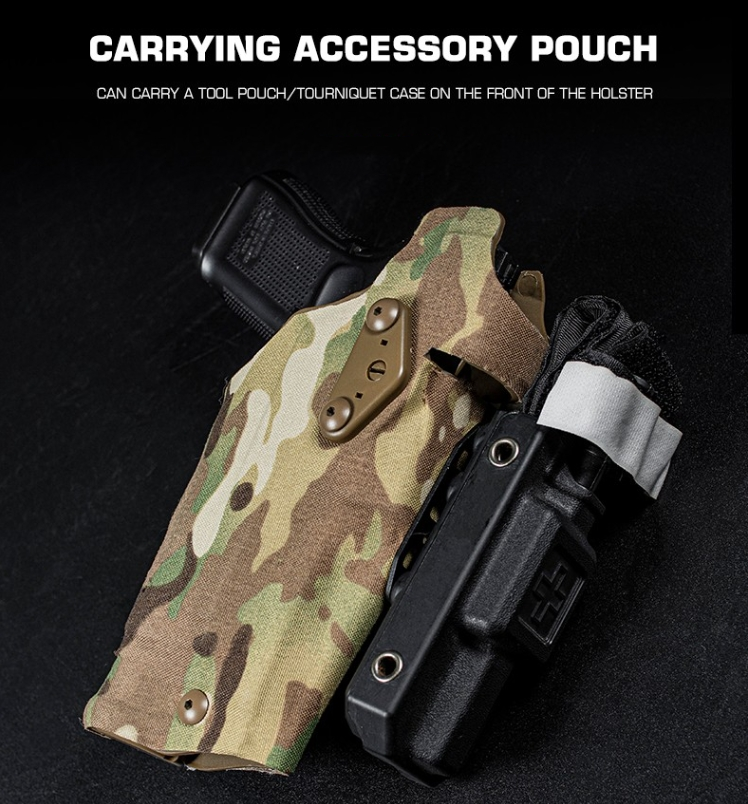 Tactical quick-pull sleeve diagonal adapter Multi-function extension combination adapter - ortacical
