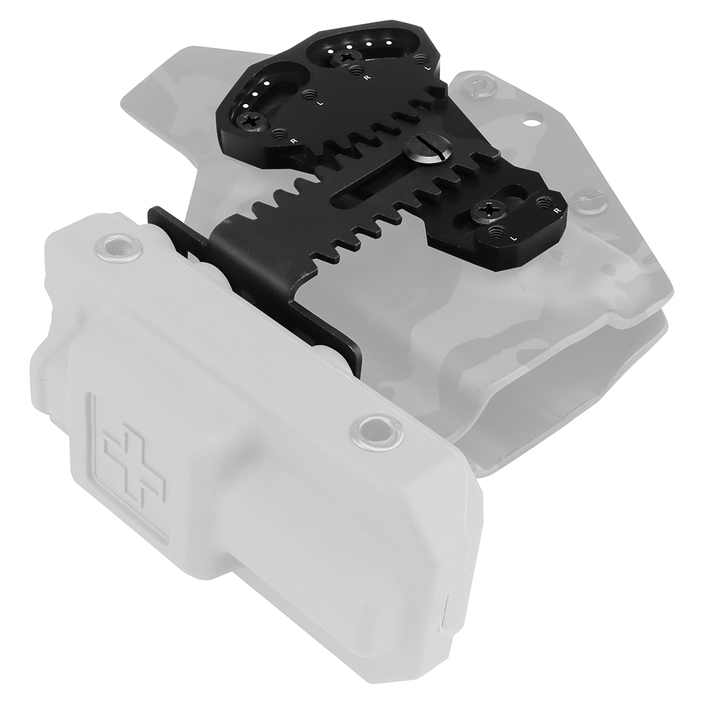 Tactical quick-pull sleeve diagonal adapter Multi-function extension combination adapter - ortacical