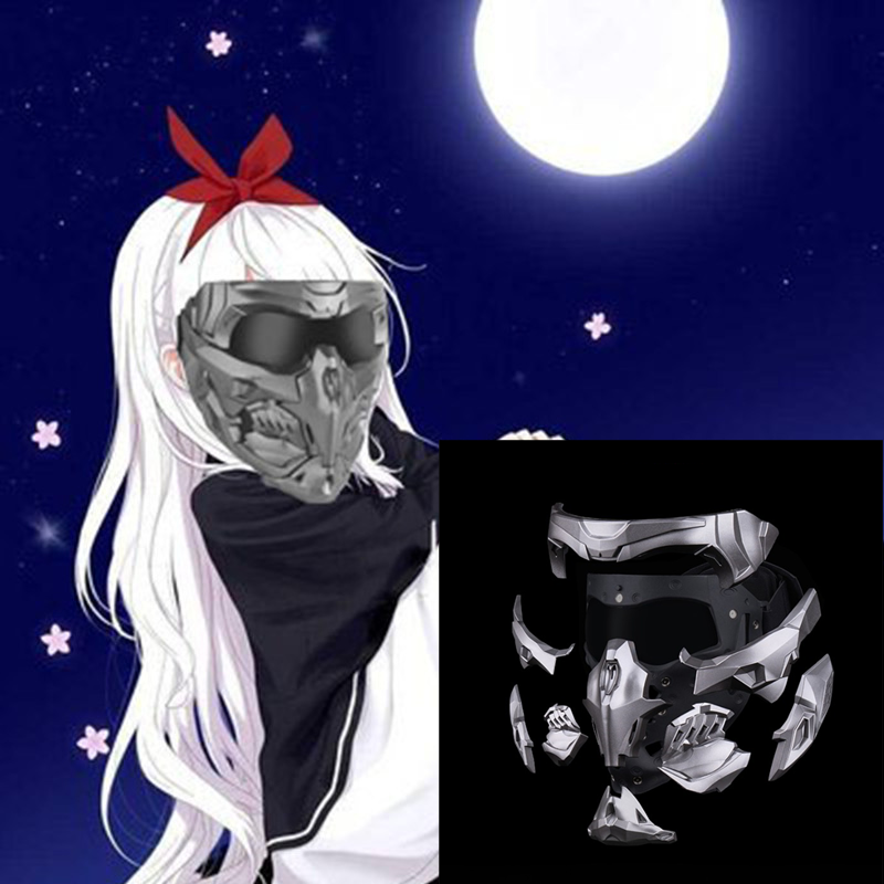 Doomsday - Afterglow mask silver grey carbon fiber color - ortacical