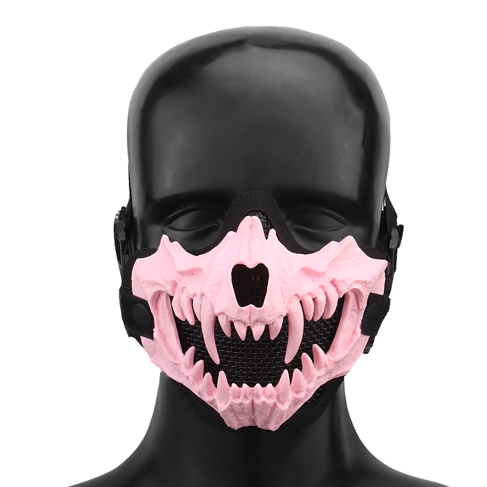 Tusk mask Standard double wire mask half face high air permeability protective tactical mask - ortacical