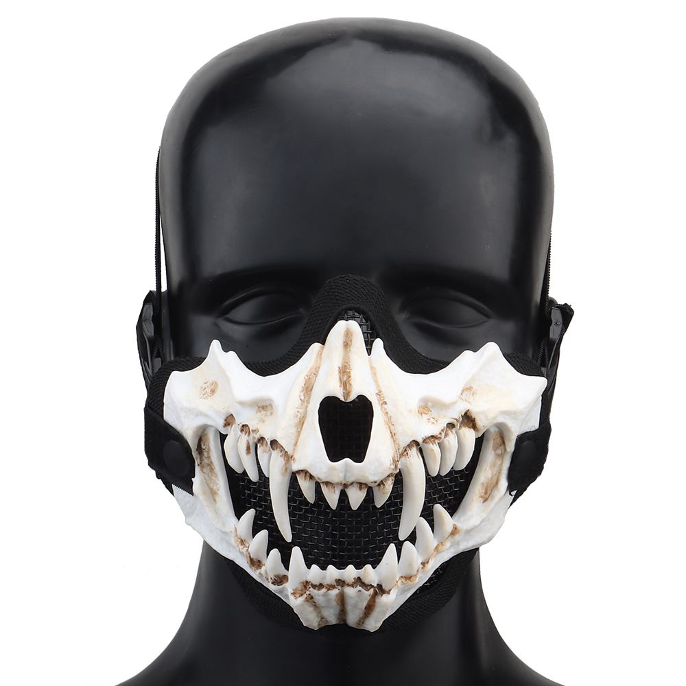 Tusk mask Standard double wire mask half face high air permeability protective tactical mask - ortacical