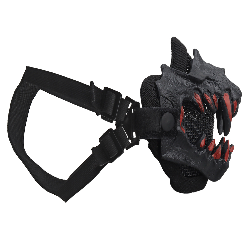 Tusk mask Standard double wire mask half face high air permeability protective tactical mask - ortacical