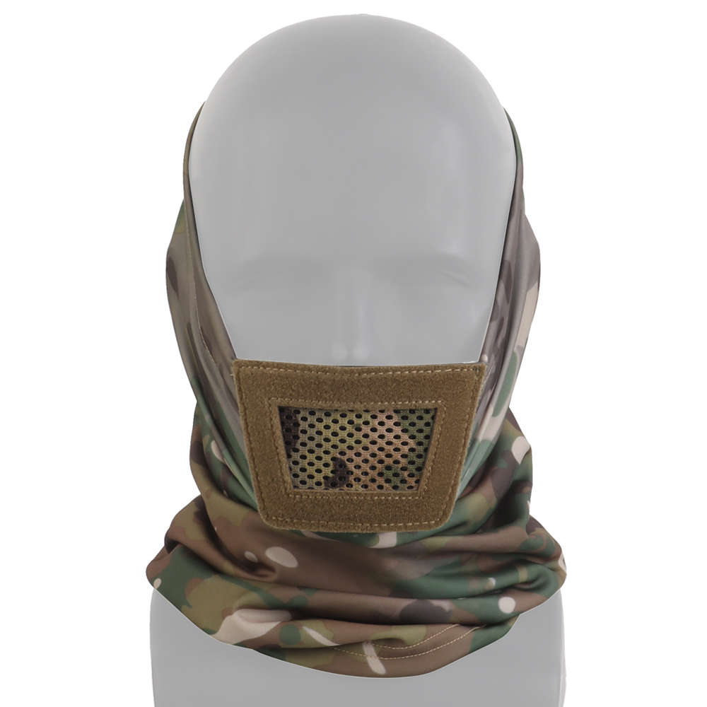 Knight Tactical headgear mask Extended ear wrap elastic strap secured - ortacical