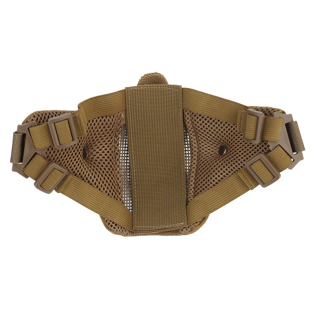 Tusk Mask Upgraded Live CS protective riding with tactical double steel wire mask - ortacical