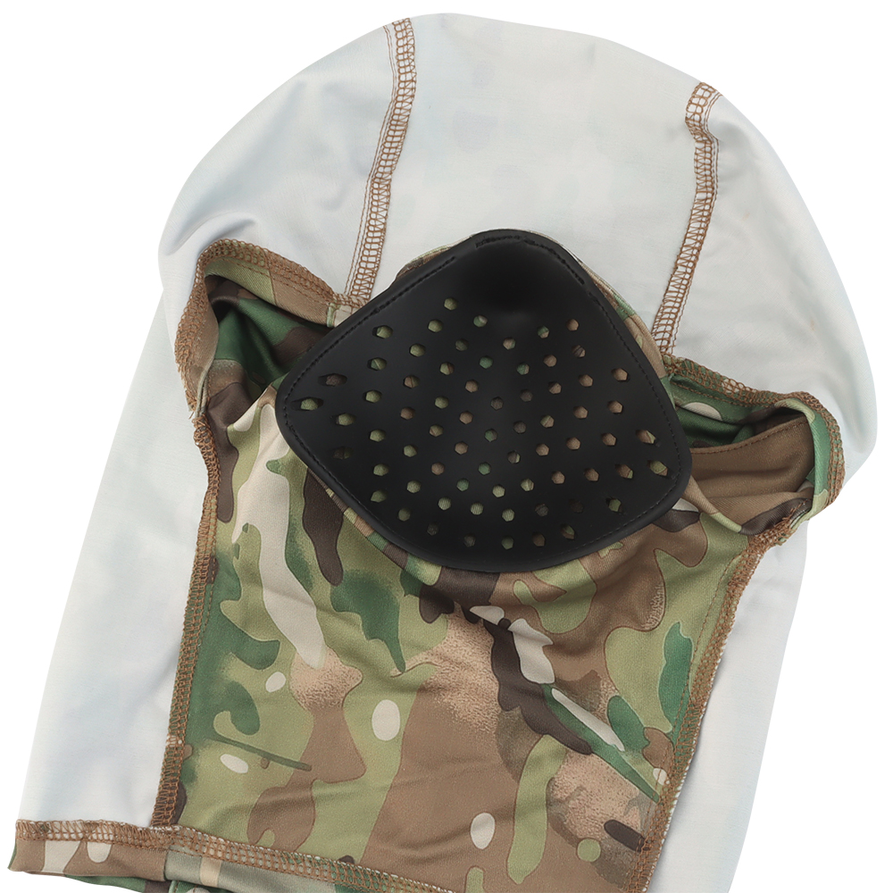 Tactical headgear Second generation silicone face mask camouflage riding sun protection windproof headgear - ortacical