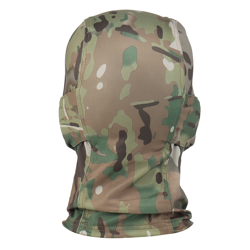 Tactical headgear Second generation silicone face mask camouflage riding sun protection windproof headgear - ortacical