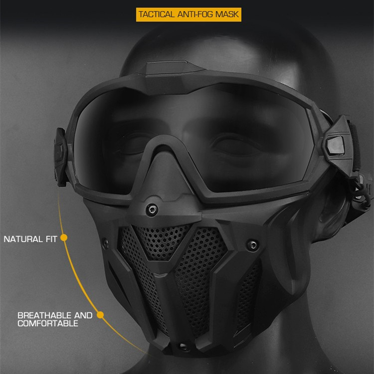 Tactical fog mask Anti-fog tactical mask set - ortacical