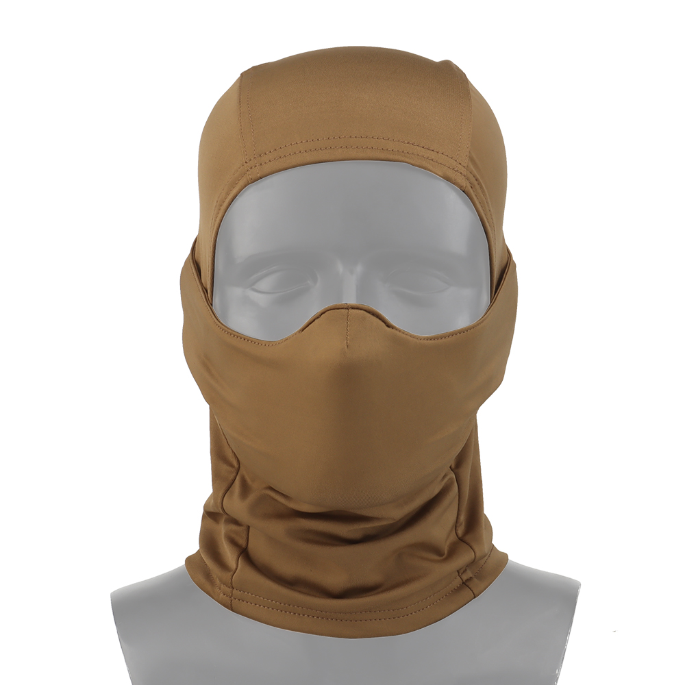 Tactical headgear Second generation silicone face mask camouflage riding sun protection windproof headgear - ortacical