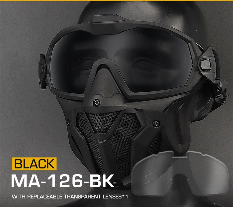 Tactical fog mask Anti-fog tactical mask set - ortacical
