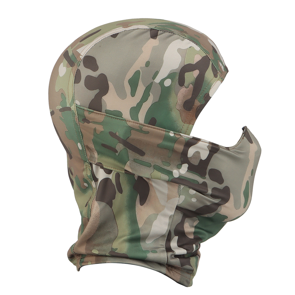 Tactical headgear Second generation silicone face mask camouflage riding sun protection windproof headgear - ortacical