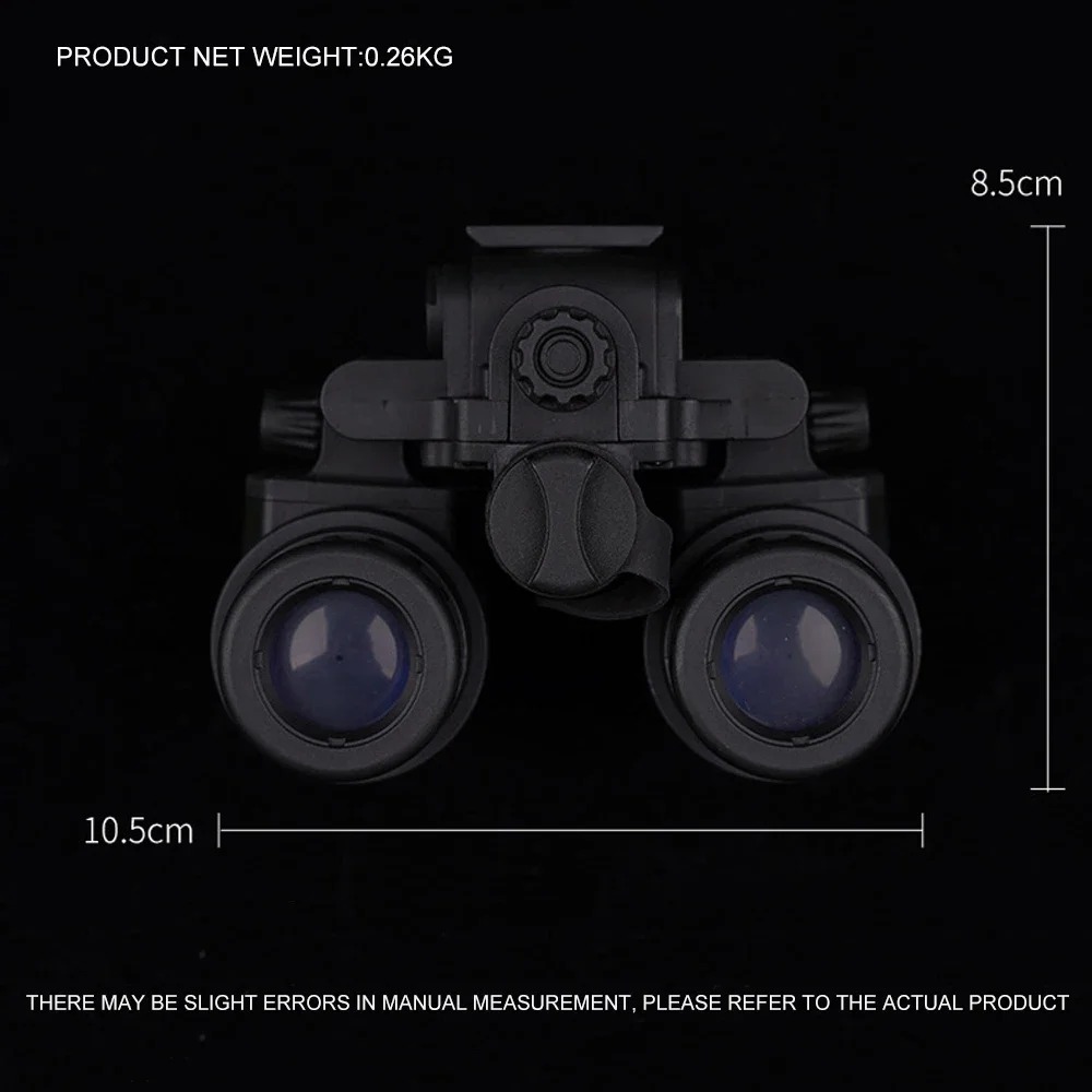 AN/PVS31 Dual-Tube Binocular Night Vision Goggles Dummy Props Airsoft Helmet Accessories Model for Hunting Cosplay - ortacical