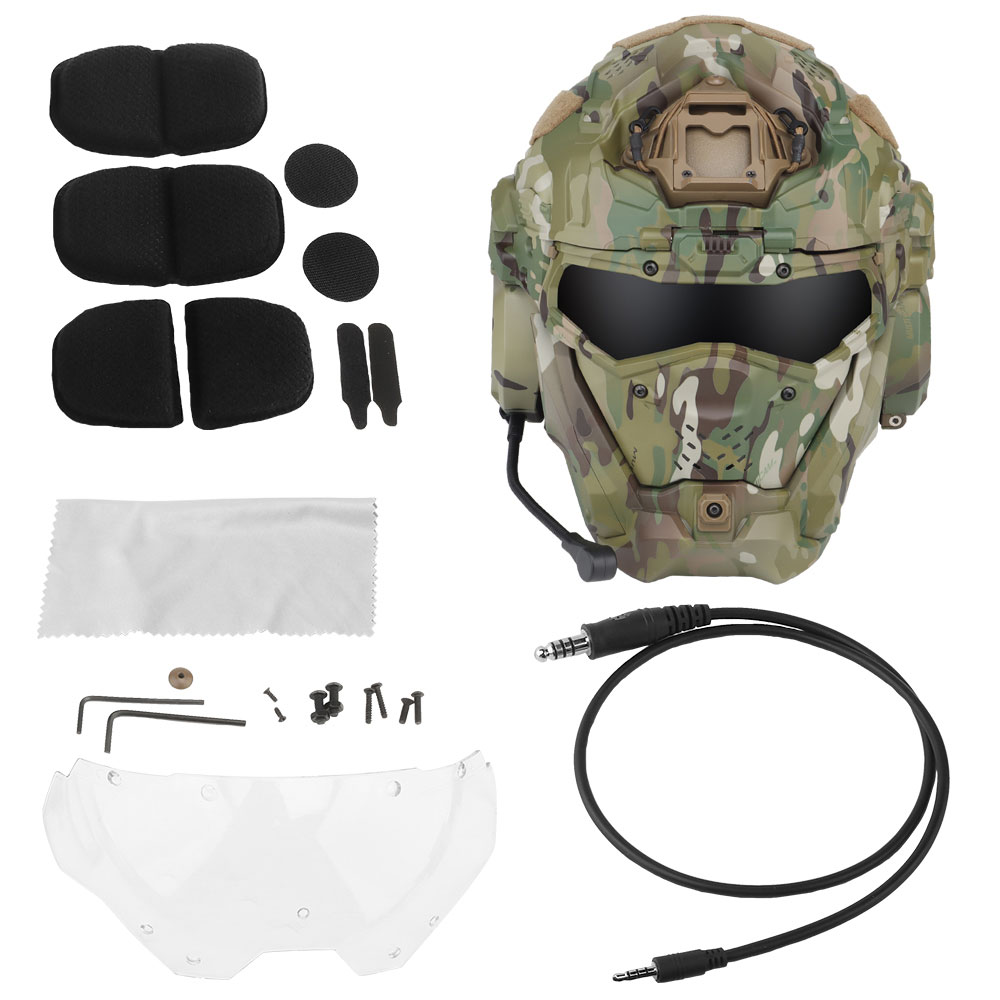 W Assault Helmet II Outdoor Tactical integrated multifunctional helmet with built-in headphone protection - ortacical