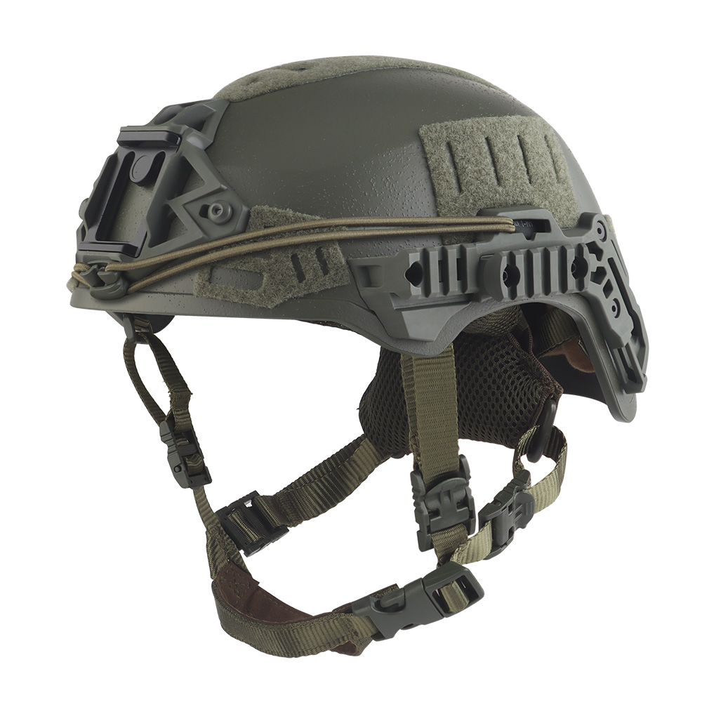Wendy 3.0 Camouflage helmet with adjustable head round knob double cushioned liner geometry helmet thickness - ortacical