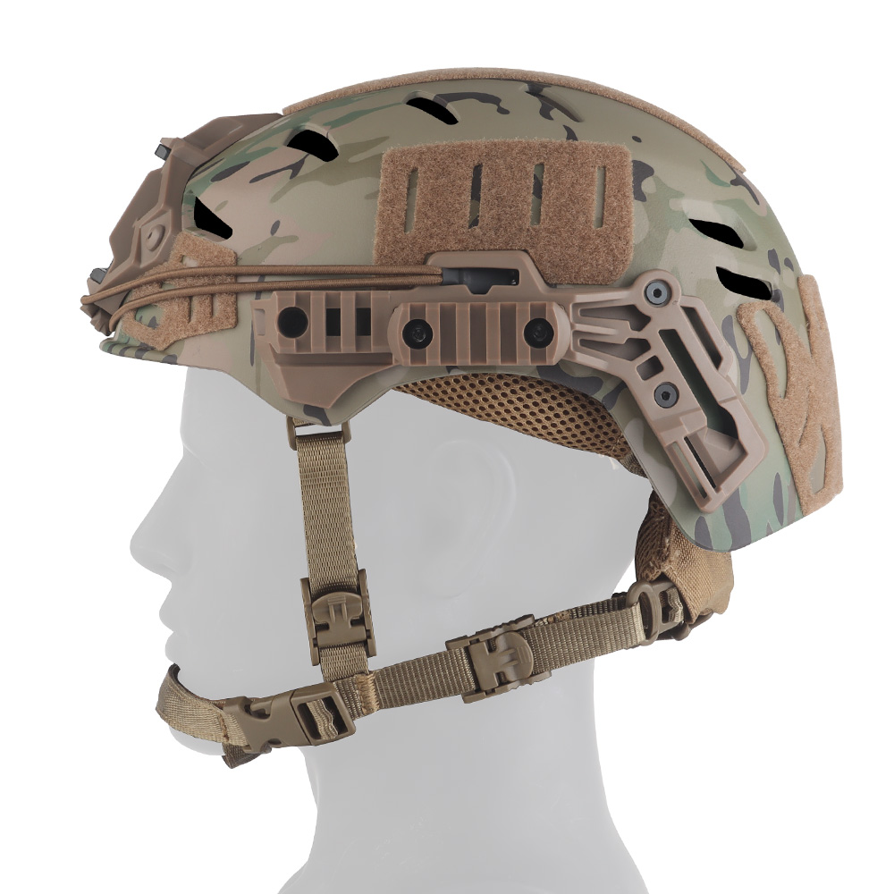 Wendy 3.0 Camouflage helmet adjustable head round knob double cushioned liner geometry helmet thin model - ortacical
