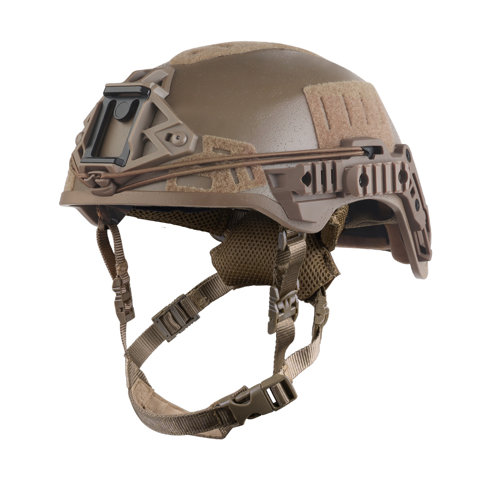Wendy 3.0 Camouflage helmet with adjustable head round knob double cushioned liner geometry helmet thickness - ortacical
