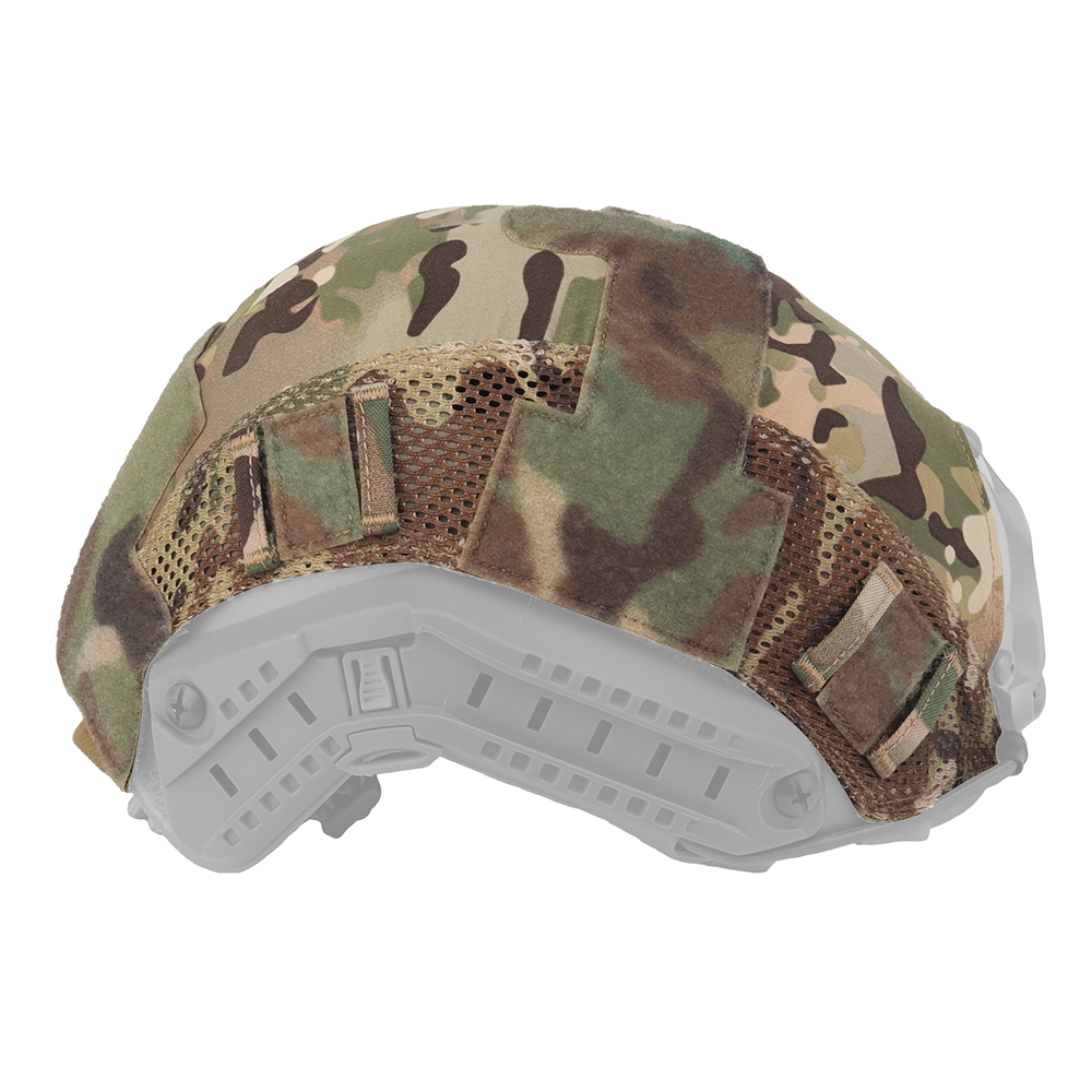 FAST helmet mesh cloth cap cover camouflage CP stretch Velcro wool light mounted - ortacical
