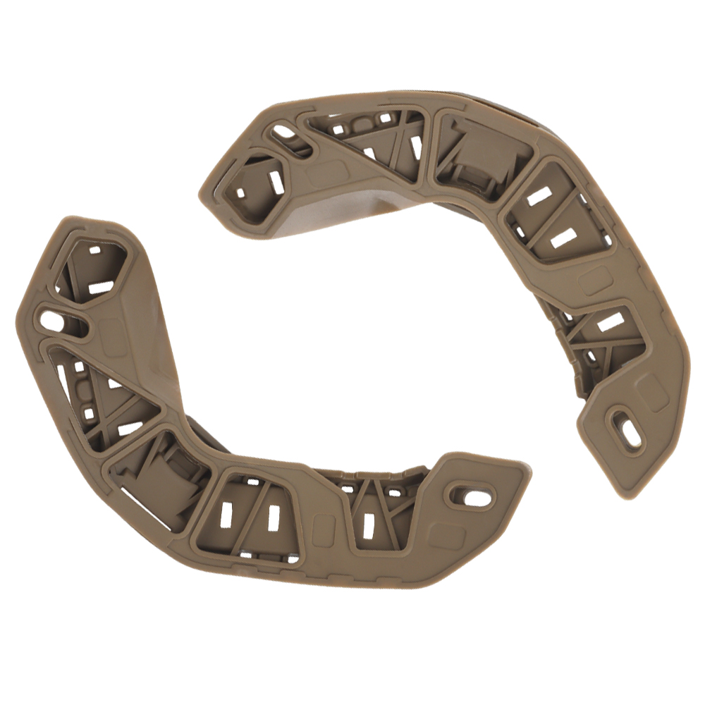 fast high-cut tactical helmet rail upgrade kit Nylon material surgical thread mask card hole - ortacical