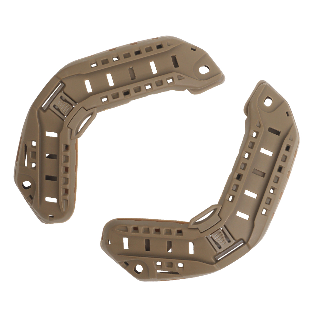 fast high-cut tactical helmet rail upgrade kit Nylon material surgical thread mask card hole - ortacical