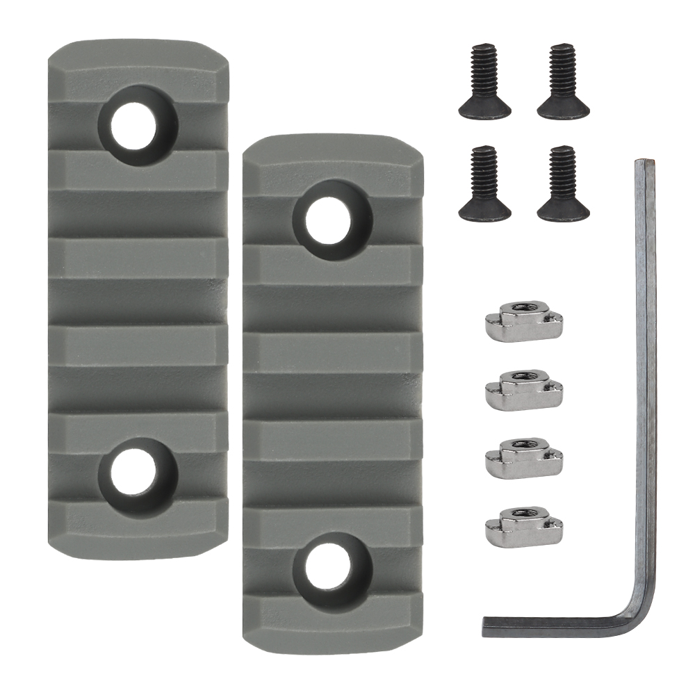 The MK helmet single-track nylon material is compatible with the M-LOCK track picardini - ortacical