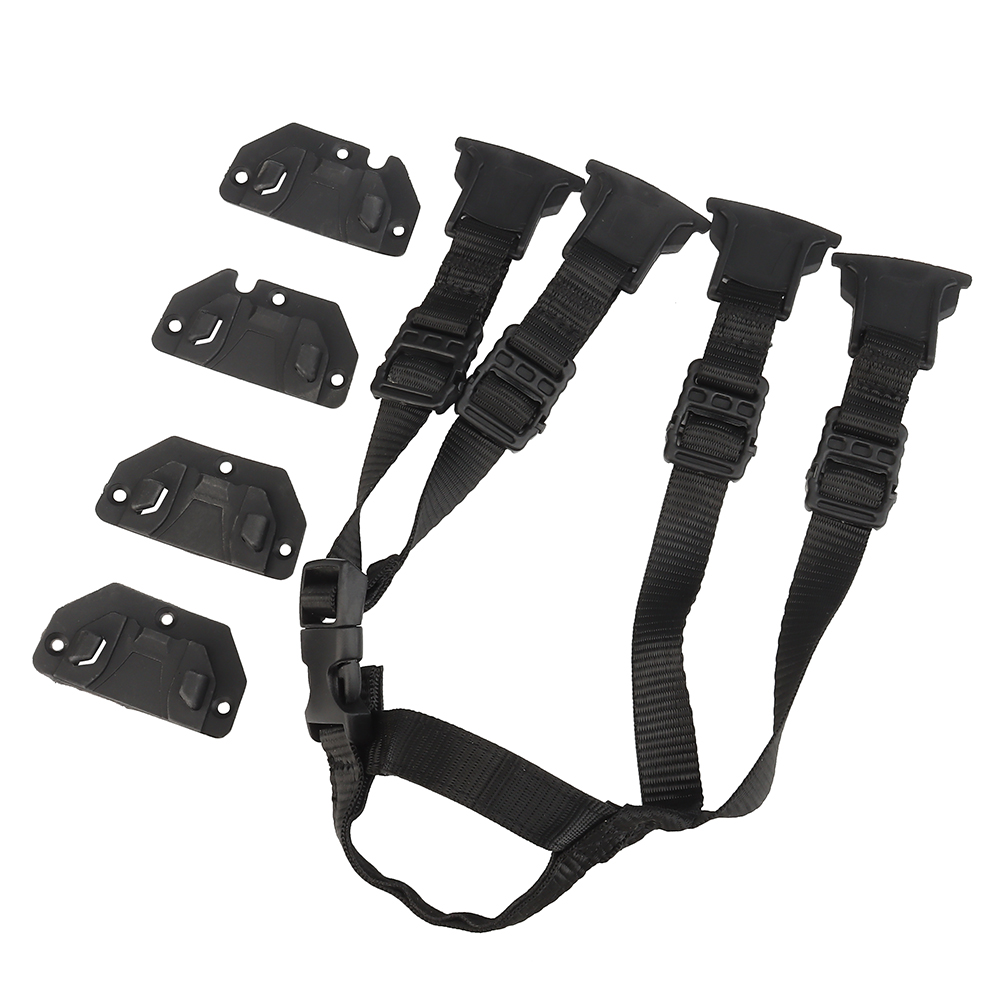 The tactical MK helmet has a nylon strap that is sturdy and durable - ortacical