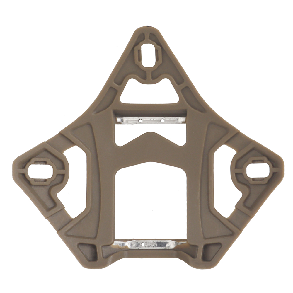 Lightweight night vision device stand tactical helmet squid dry base (3 holes) nylon material - ortacical