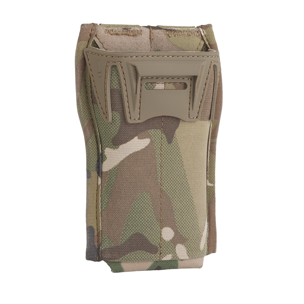 The K AR magazine case (5.56) features an open top funnel-shaped magazine slot with adjustable height spacing - ortacical