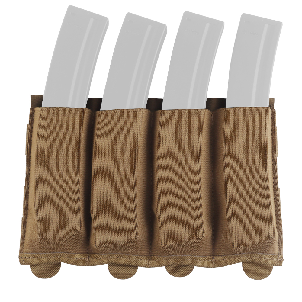 Lightweight assault prop elastic function pack, four-link elastic molle hanging tactical bag - ortacical