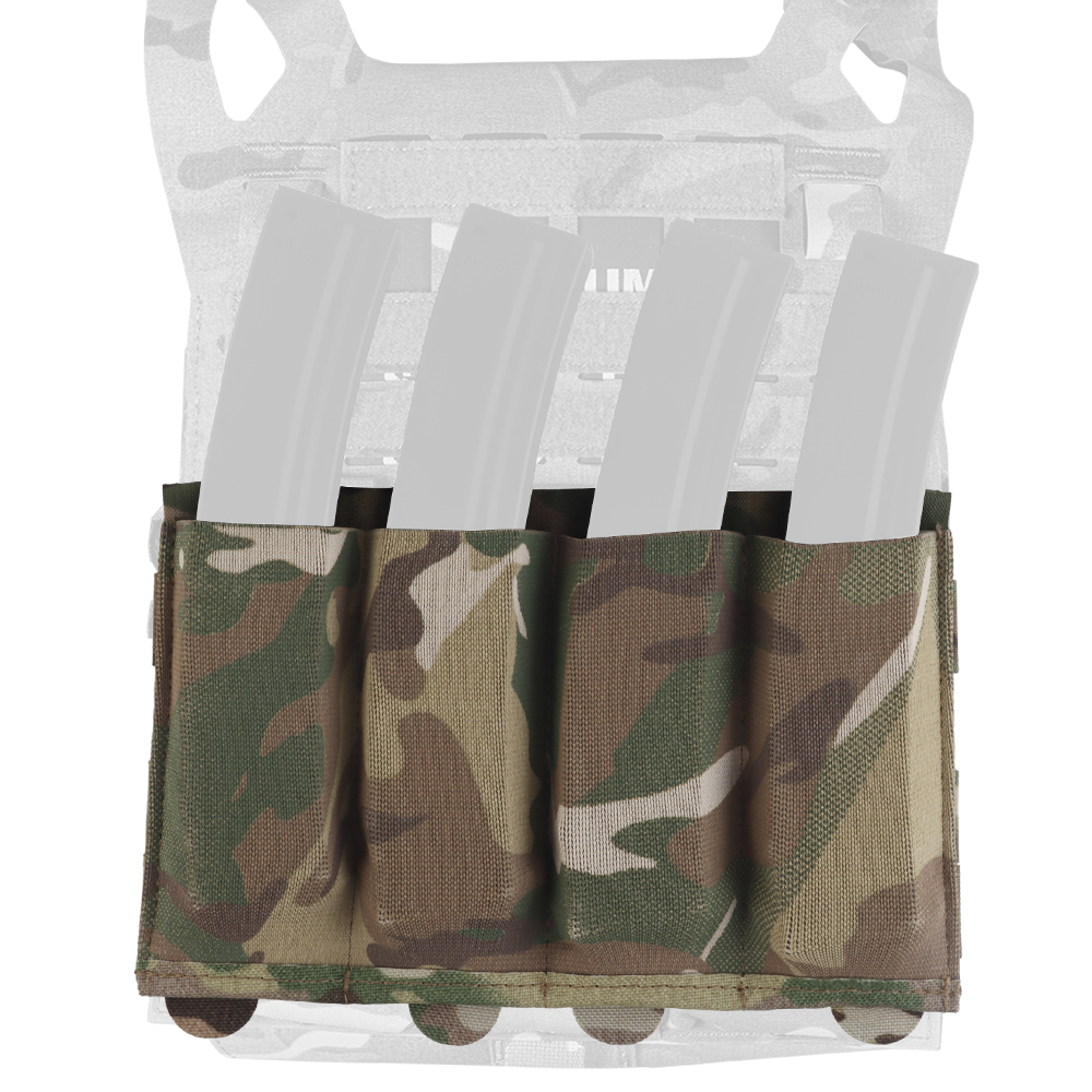 Lightweight assault prop elastic function pack, four-link elastic molle hanging tactical bag - ortacical