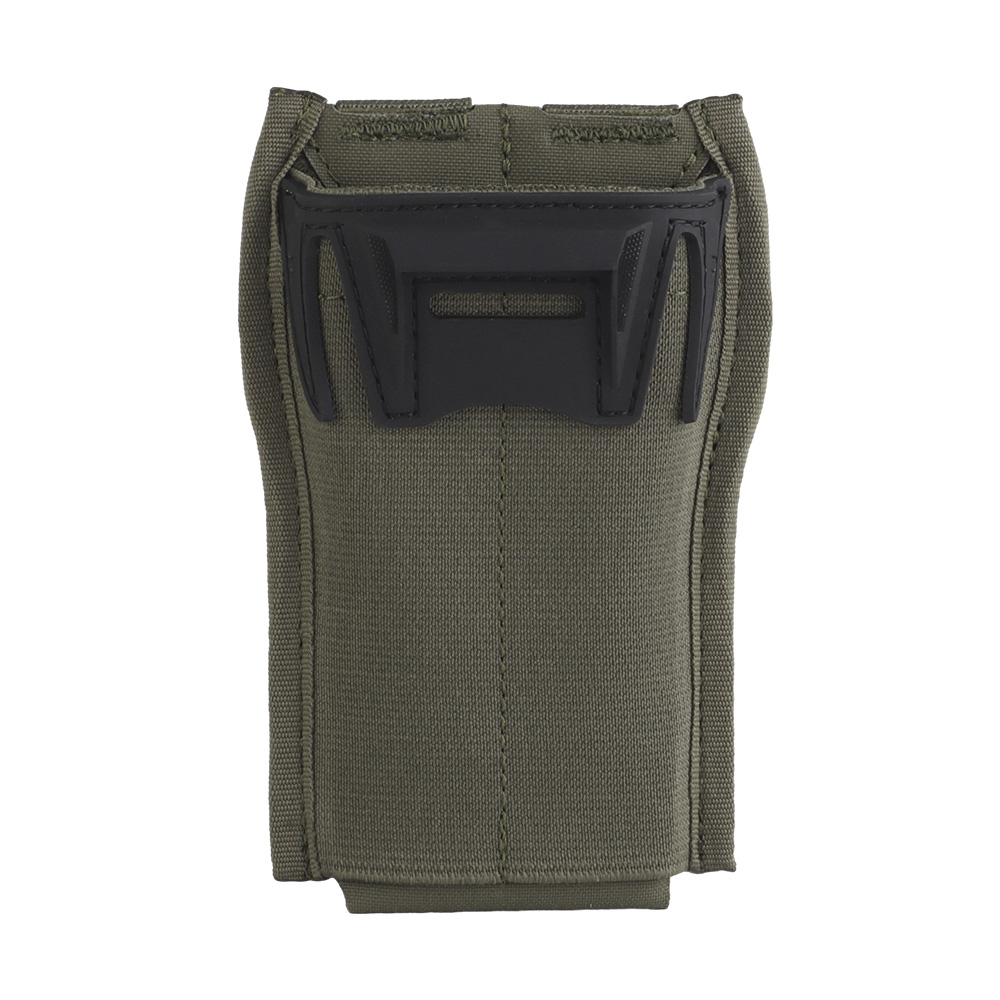 The K AR magazine case (5.56) features an open top funnel-shaped magazine slot with adjustable height spacing - ortacical