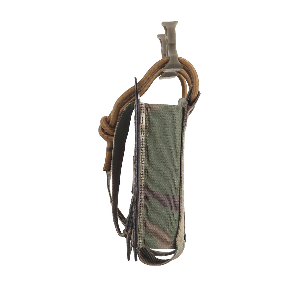 Pharaoh Replica Double 9MM magazine bag with fixed elastic rope tegris plate MOLLE - ortacical