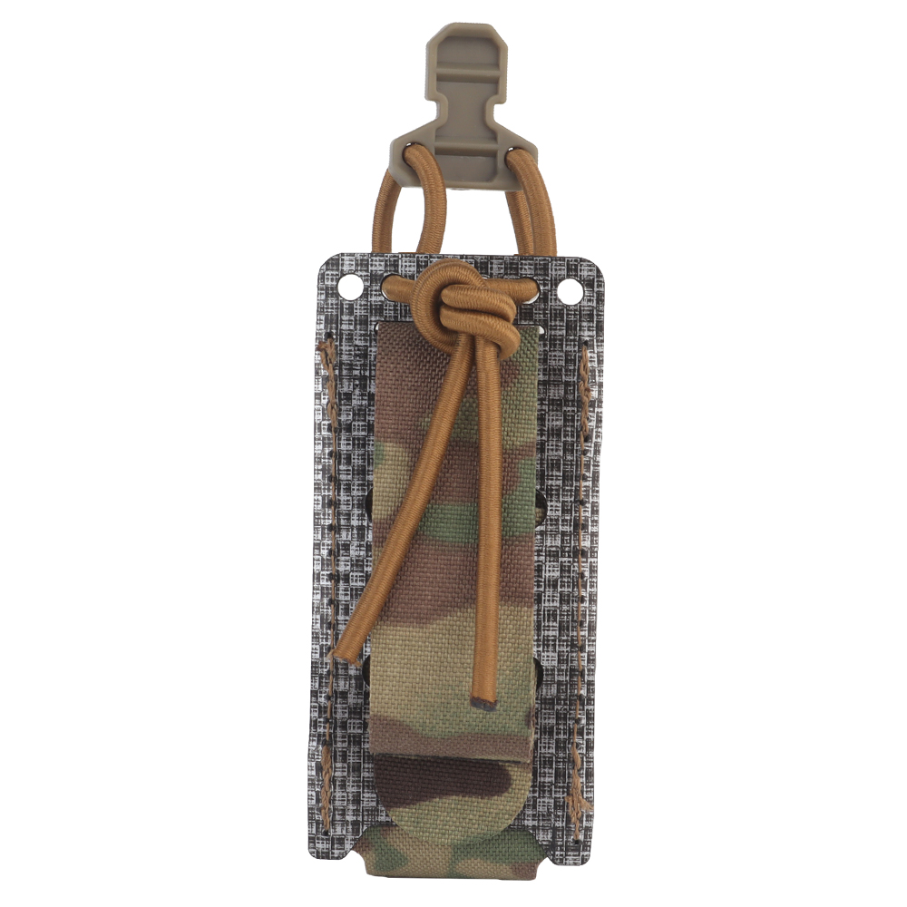 Single-link elastic function magazine bag ferro 9MM toolkit molle tegri Camouflage CP - ortacical