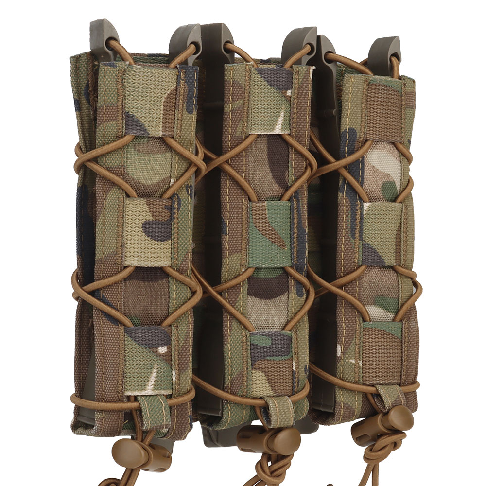 Tiger-style long triple quick-pull magazine FOR 9mm/45acp Tactical Cordura CP - ortacical