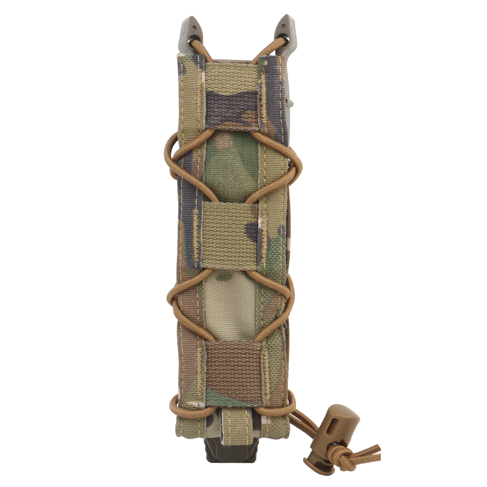 Tiger-style long quick-pull function bag 9MM tactical single-link multi-functional solid color quick-pull sleeve - ortacical