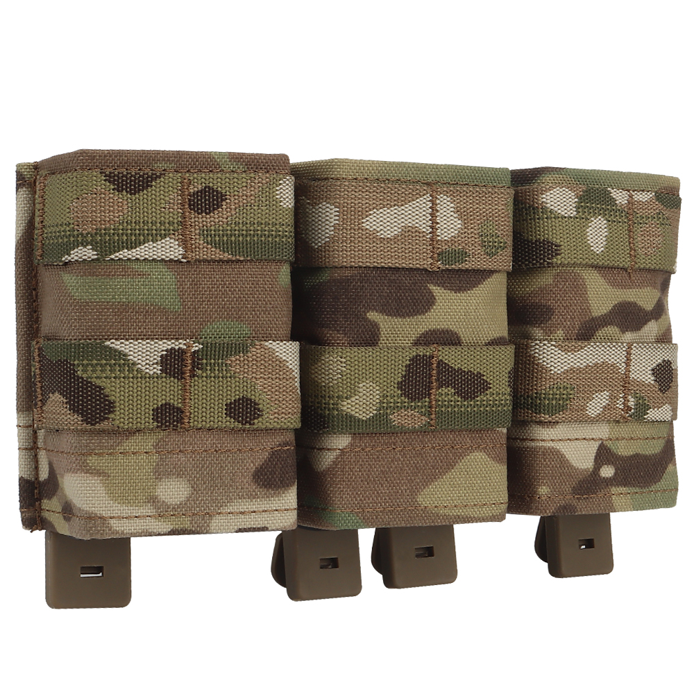 Tactical Expansion Operation molle Accessory Bag FAST Triple 5.56 Camouflage Function Pack (Medium) - ortacical