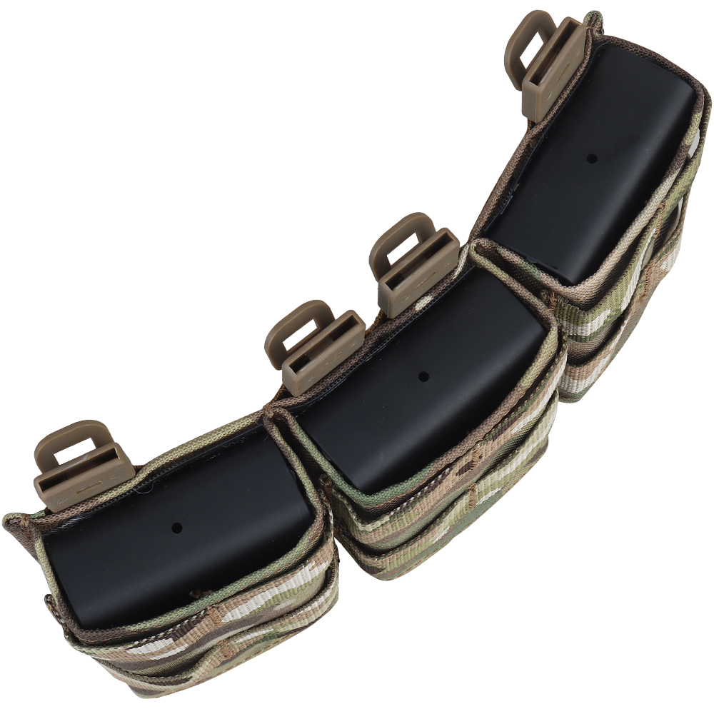 MOLLE Insert System FAST Triple 7.62 Magazine Bag (Medium) - ortacical