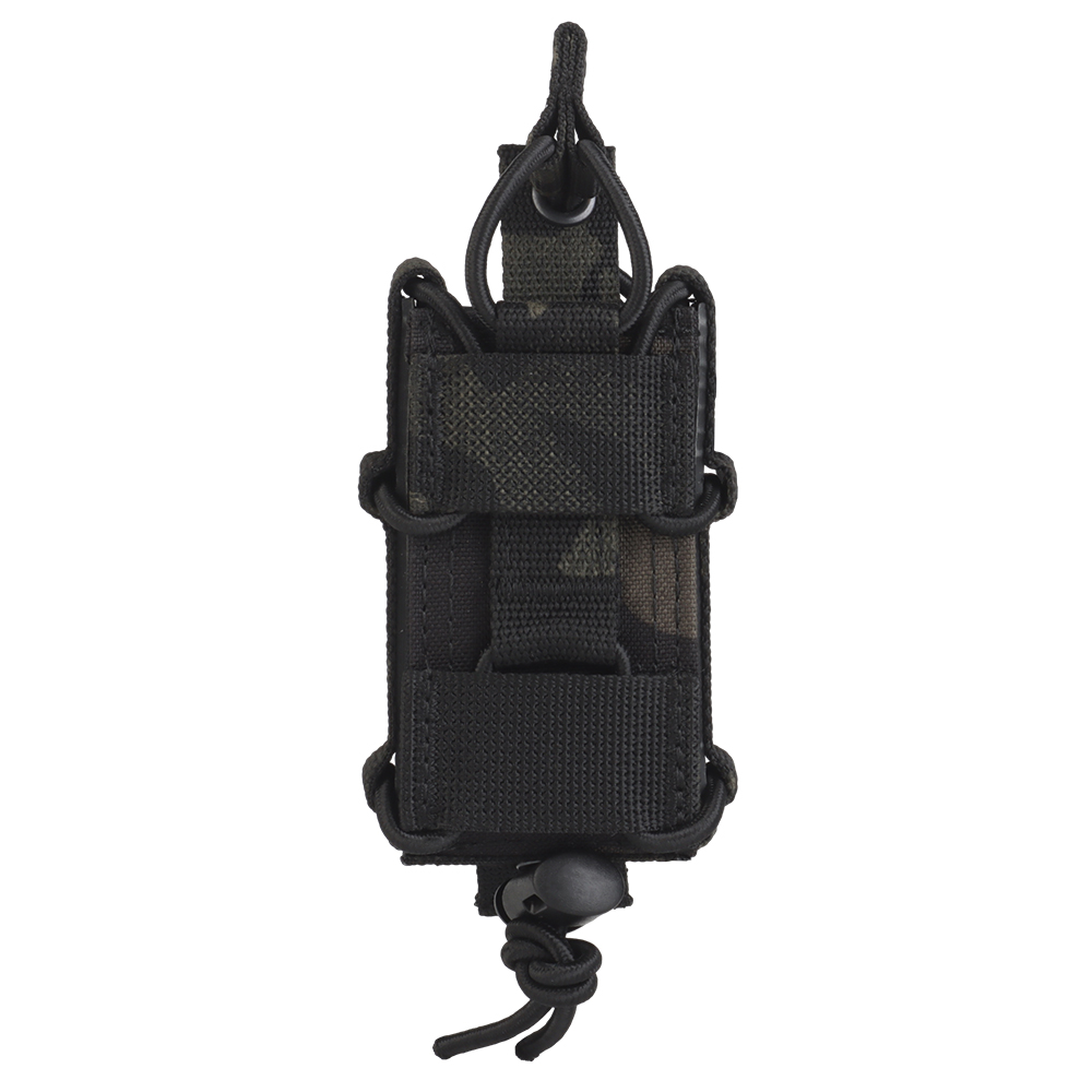 Tactical magazine bag elastic fixed pull rope Molle hanging bottom lock buckle - ortacical