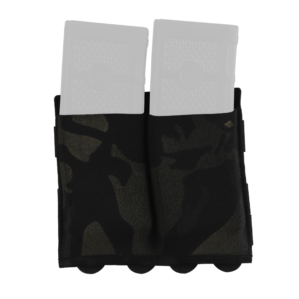 Lightweight elastic dual matte dual function bag MOLLE portable universal magazine bag - ortacical