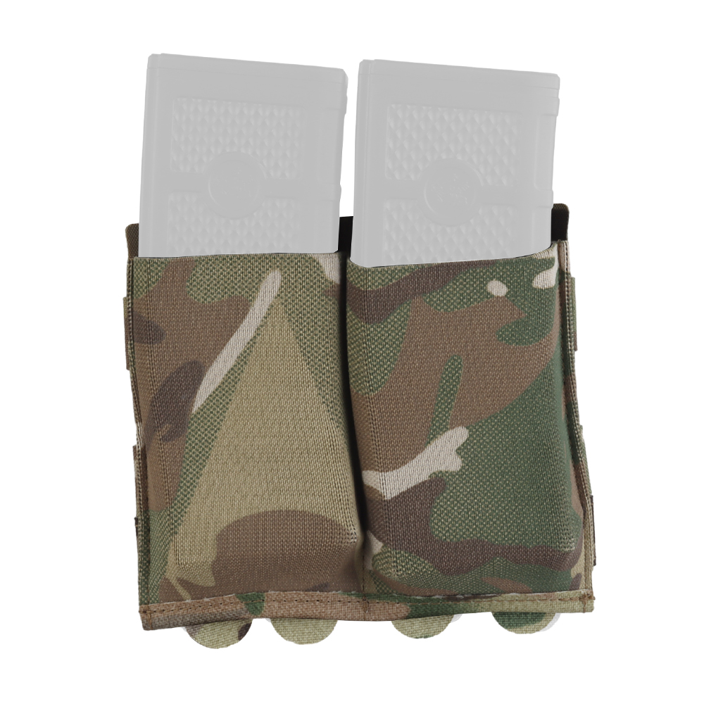 Lightweight elastic dual matte dual function bag MOLLE portable universal magazine bag - ortacical