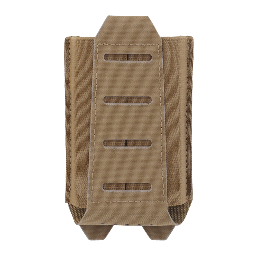 Laser cutting of the elastic fabric surface on both sides of the MOLLE overload on the back of the ARC V2 magazine bag - ortacical