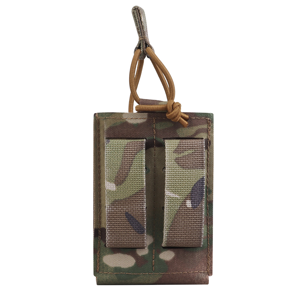 The attacker is compatible with the 5.56 single-link AR magazine bag, which is lightweight, fast and fixed with elastic rope - ortacical