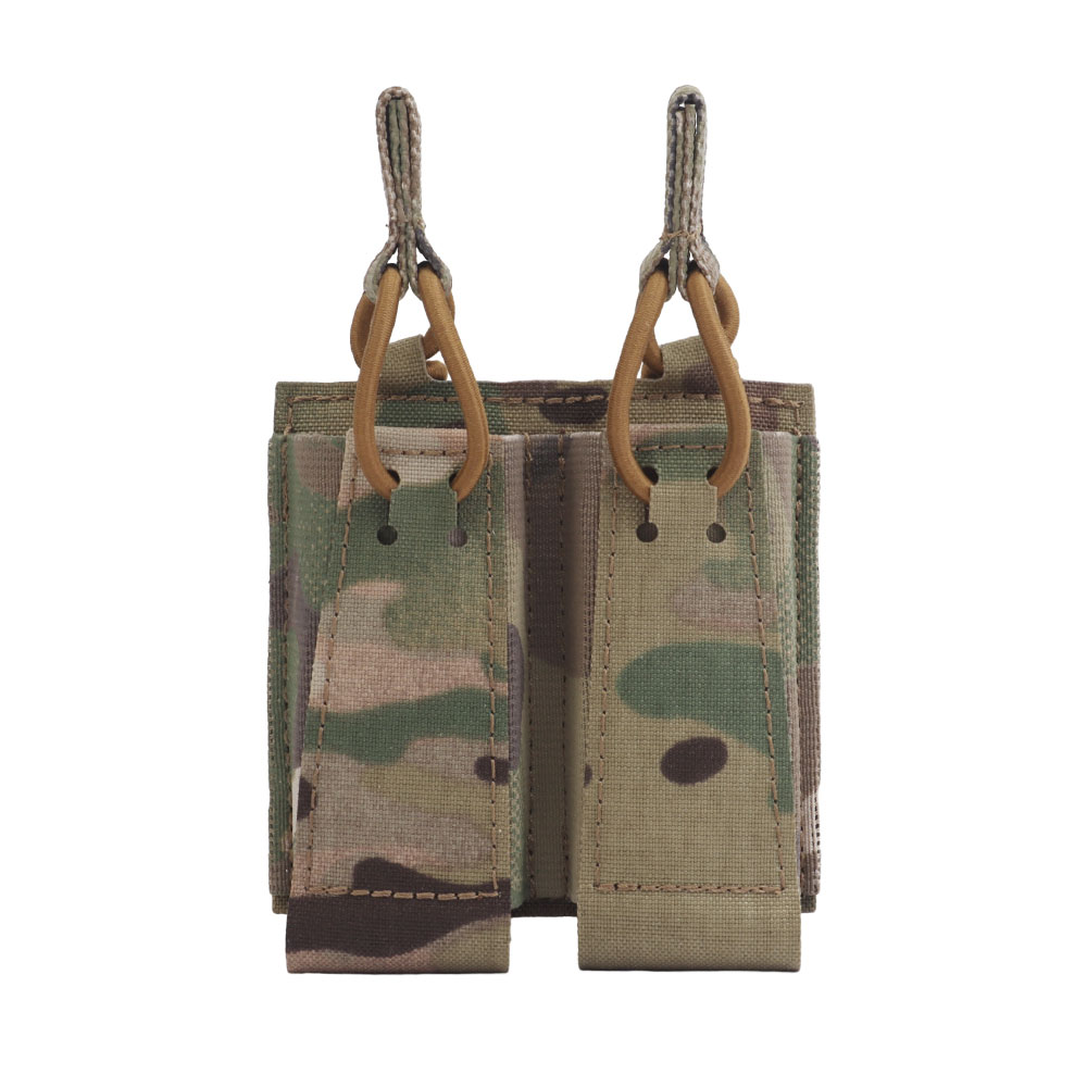 Attacker Double Magazine Bag FOR 9mm/45acp Molle webbing - ortacical