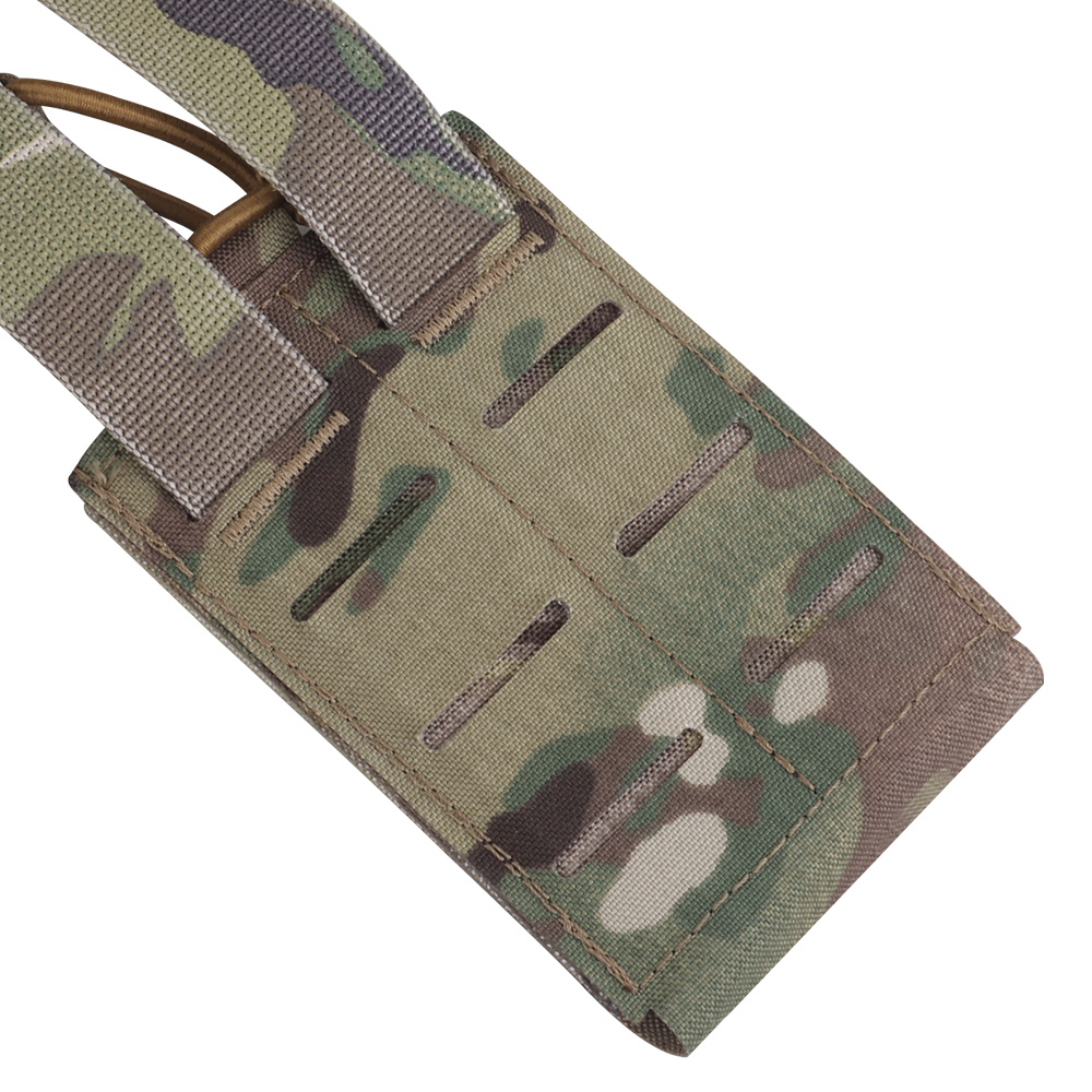 The attacker is compatible with the 5.56 single-link AR magazine bag, which is lightweight, fast and fixed with elastic rope - ortacical