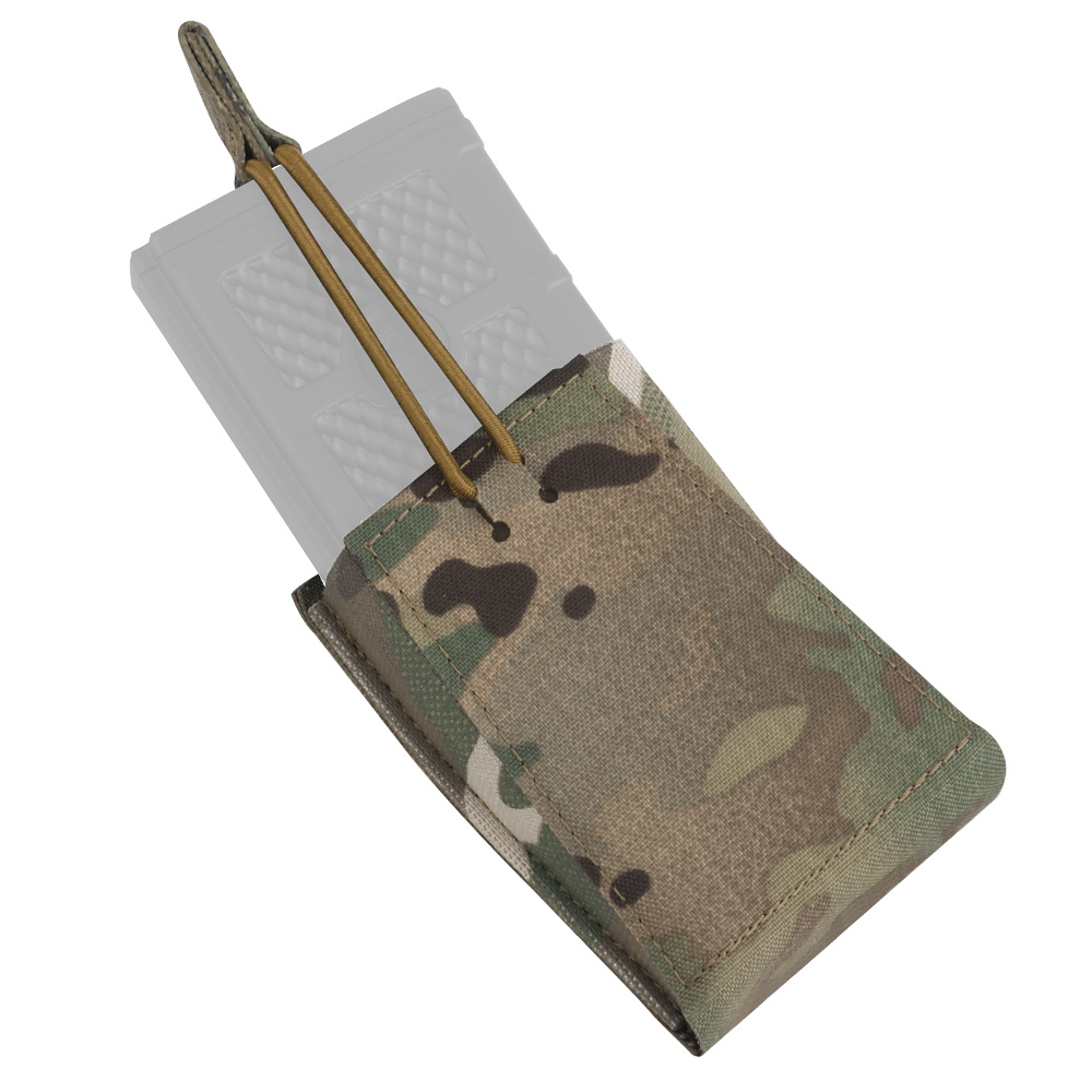 The attacker is compatible with the 5.56 single-link AR magazine bag, which is lightweight, fast and fixed with elastic rope - ortacical
