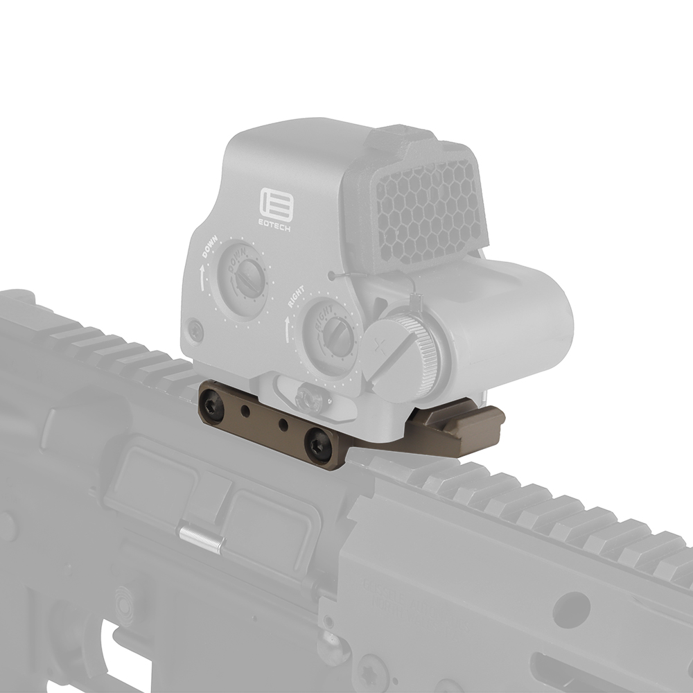 UN height-increasing bracket base, Picatini guide rail, alloy guide rail adapter - ortacical